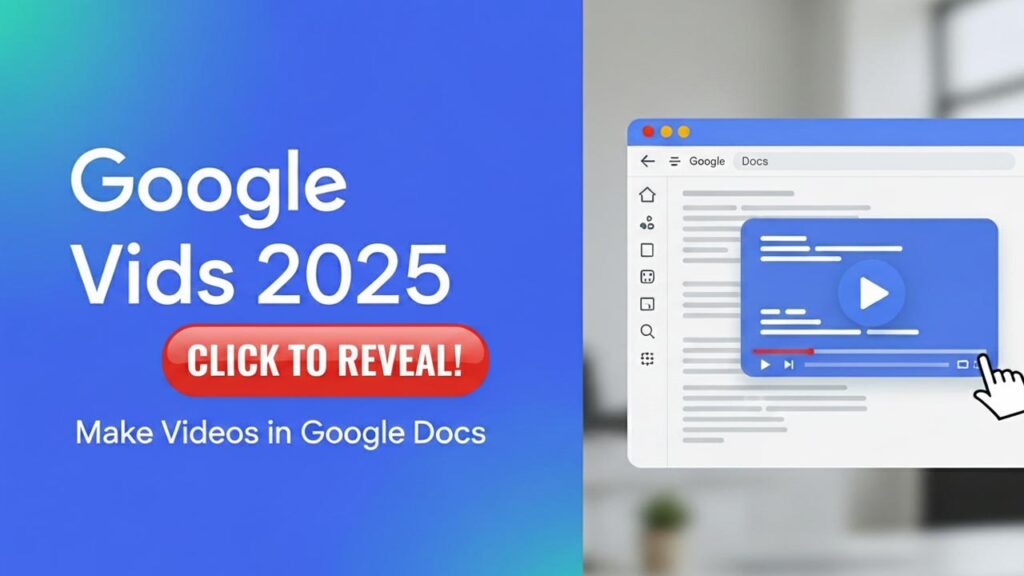 How to Make Videos in Google Docs with Google Vids 2025 Guide