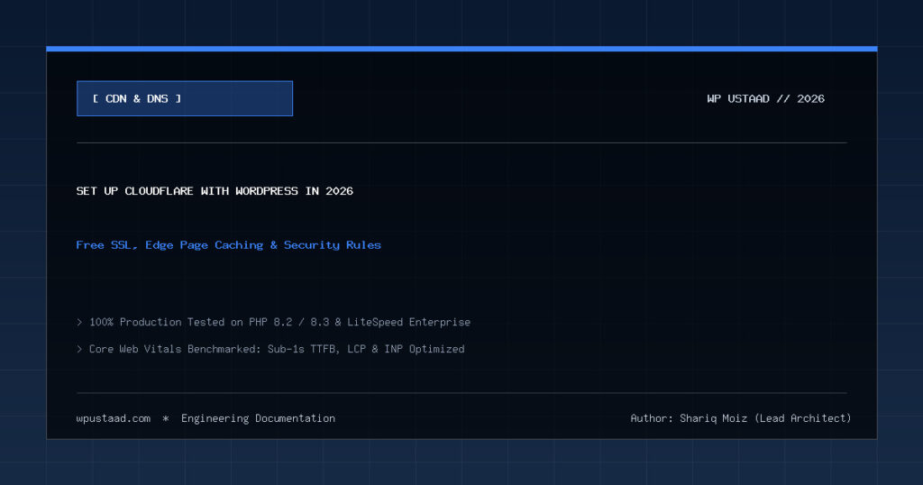 How to set up Cloudflare with WordPress free SSL and edge caching guide